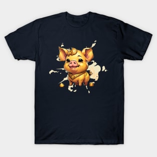 golden piggy bank T-Shirt